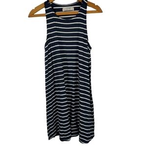 Abercrombie & Fitch Blue Striped Tank Dress